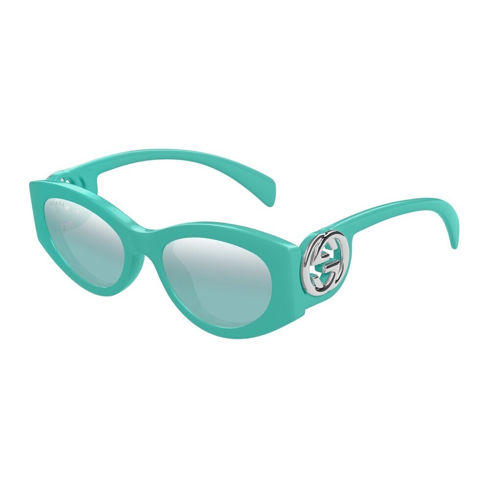 Nwt Gucci Gg1691s-004 Light Blue Light Blue Light Blue Sunglasses